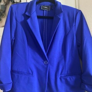 Royal blue blazer